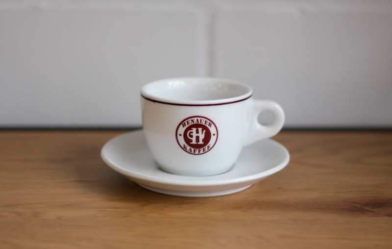 Henauer Kaffee/Cappuccino Tassen weiss – Kaffeemarkt