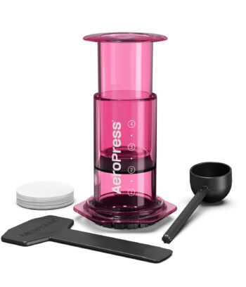 AeroPress Clear Pink Coffee maker