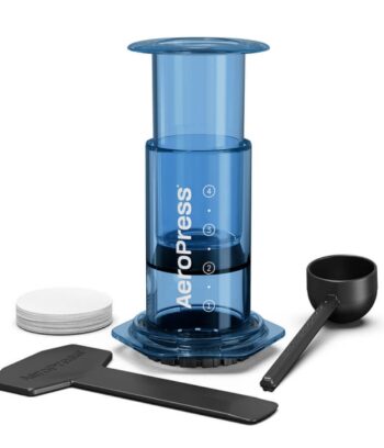 AeroPress Clear Blue Coffee maker